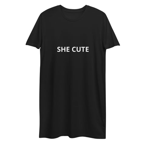 She Cute  cotton t-shirt dress